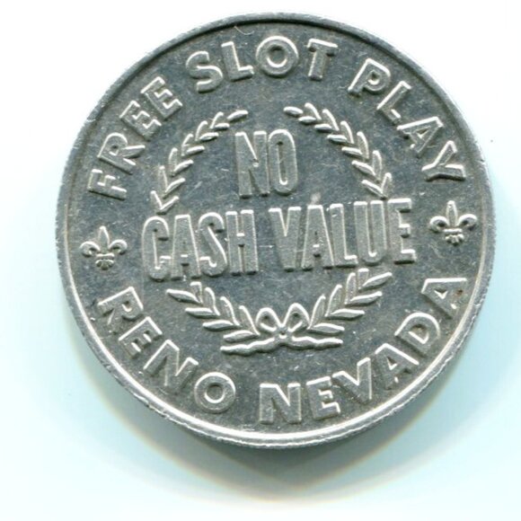 1975 Sundowner Hotel & Casino Reno, NV Aluminum Free Play Slot Token (b289-5) - Picture 2 of 2